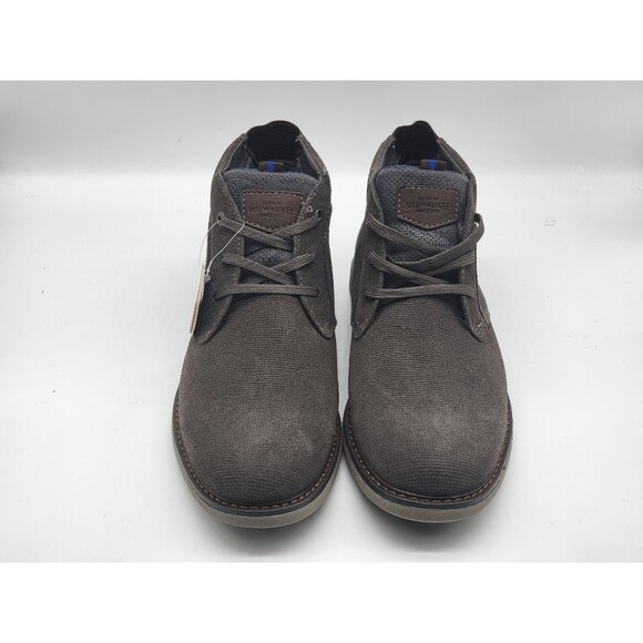 Nunn Bush Otto Plain Toe Gray Chukka Boots 84987-020 Size 8.5M - Picture 2 of 9